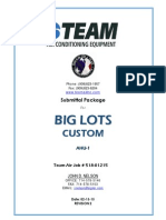 Team Submittalcustom Ahu