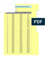 Simple and Compound Interest Calculation Simple and Compound Interest Calculation