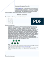 Network Topologies