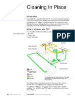 Cleaning in Place: Technical Training Centre 1/9902 Training Document. For Training Purpose Only