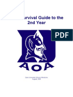 AOA Survival Guide To The 2nd Year