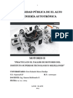 Informe Taller de Motores II