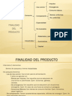 Finalidad Del Producto