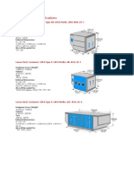 Air Container Specs