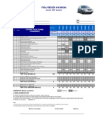 Plan Revizii - Hyundai Accent (MC)