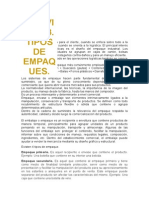 Tipos de Empaques