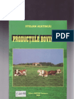 Acatincai S., 2000 - Productiile Bovinelor - Imprimat