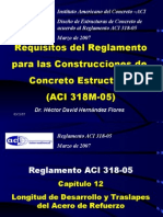 ACI Longitud de Desarrollo 05