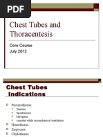 Chest Tubes and Thoracentesis