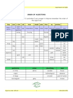 Adjective Order D09