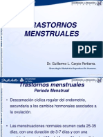 Trastornos Menstruales