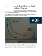 How To Measure Indicated Power in Diesel Engine With Indicator Diagram