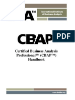 CBAP Handbook