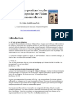 Réponses Aux Questions Les Plus Fréquemment Posées Sur L'islam Par Les Non-Musulmans