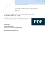 Analyzing The Effect of Cutting Parameters On Surface Roughness and Tool Wear When Machining Nickel Based Hastelloy - 276