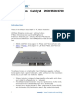 License On Cisco Catalyst 2900 3500 and 3700 Switches - 3anetwork