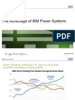 The Advantage of IBM Power Systems