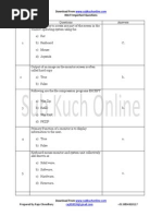 RS-CIT Question Paper