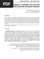 La Expansión de Los Tax Shelters en Estados Unidos - Frutos