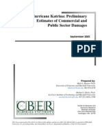 Hurricane Katrina Preliminary Estimates of Commercial and Public Sector Damages