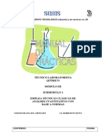 Prac. Emplea Tec de A. Q. Cuantitativo Con Base A Normas 2015