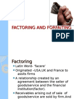 Factoring and Forfaiting