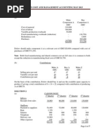 Cost and Management Account