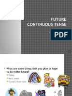 Future Continuous Tense: Lisa Whalen Wilkes University