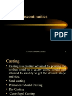 Casting and Forging Discontinuities