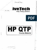 HP QTP Live Tech