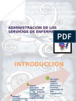 11 Administración de Los Servicios de Enfermeria