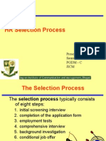 Selection Process