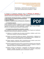 Resultados y Actividades de Aprendizaje Mesa y Bar PDF