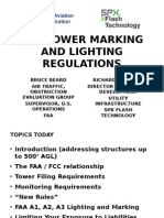 FAA Tower Marking and Lighting Regulations