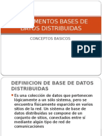 Fundamentos Bases de Datos Distribuidas