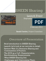 SHEEN Sharing Launch Event: Employability Resources On The Web, 3 Feb. 2010