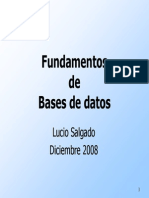 Fundamentos de Bases de Datos