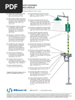 Haws Eye Wash Checklist