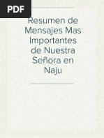 Resumen de Mensajes Mas Importantes de Nuestra Señora en Naju