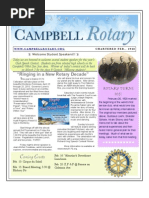 Campbell Rotary Newsletter Feb 9 2010