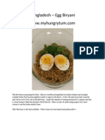 Bangladesh - Egg Biryani