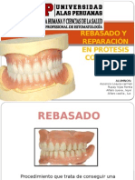 REBASADO Y REPARACIÓN en Proteisis Completa