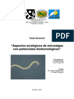 Aspectos Ecológicos de Microalgas