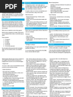 Speech Writing Cheat Sheet