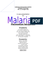 Malaria CASE Presentation by (Harvey) Bingtot21