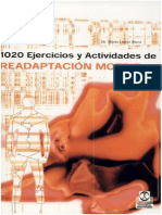 1020 Ejercicios y Actividades de Readaptación Motriz PDF