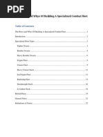 The Hows and Whys of Building A Specialized Combat Fleet by Ephesians