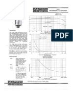 Altec 1588C Datasheet