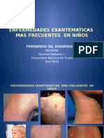 Enfermedades Exantematicas Mas Frecuentes en Niños. 2015.Pptx 2