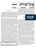 Details Count: Parashat Naso Sivan 12 5774 May 30, 2015 Vol. 24 No. 32